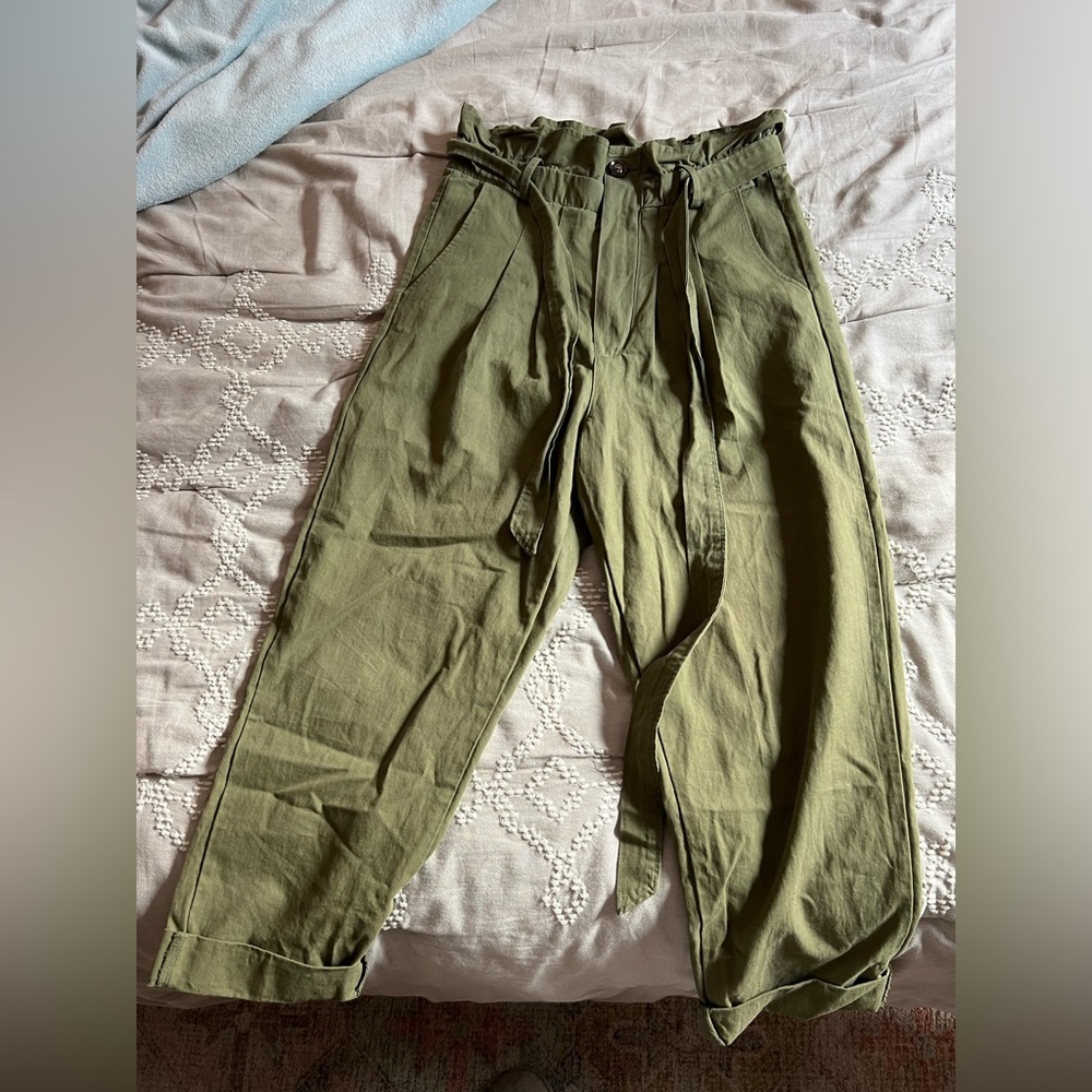 7 for all Mankind Tie Waist Cargo Pants